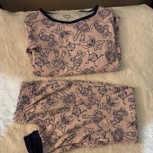 Disney Kids Pajama Set - Purple and Black